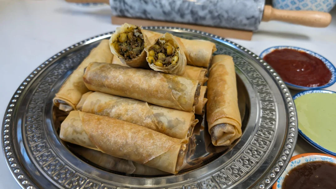 Burmese Spring Rolls (Ngapi Kyaw)