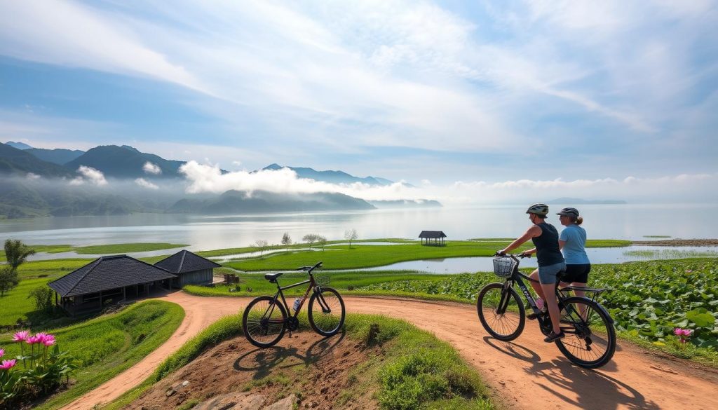 Inle Lake biking experiences