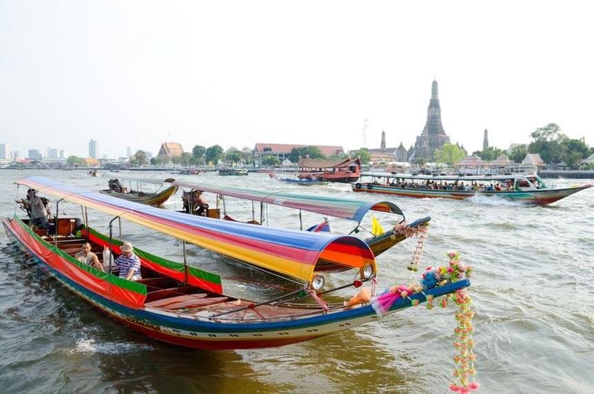 Chao phraya river boat trip