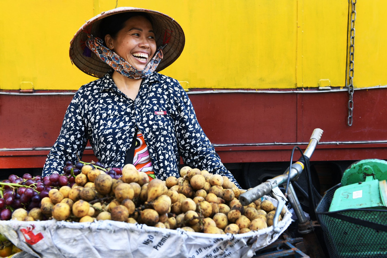 Street vendor in Hanoi