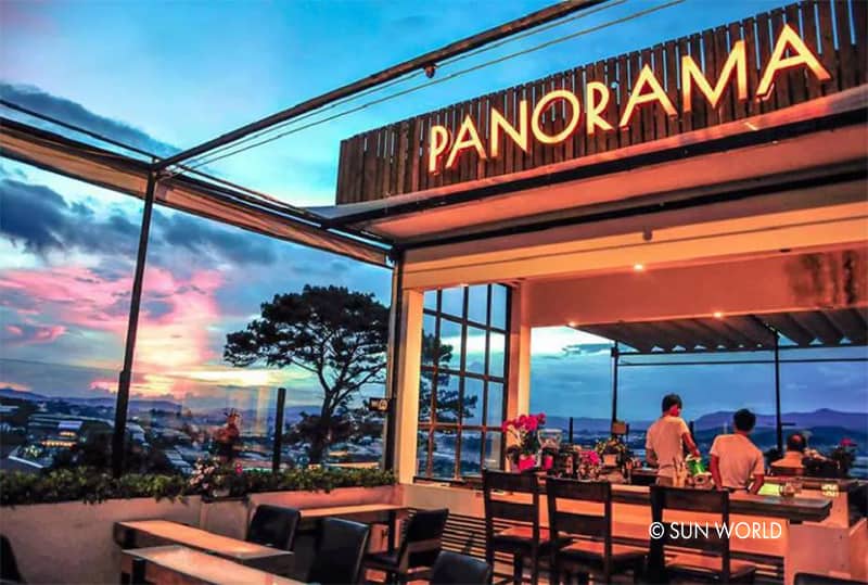 Panorama cafe at Sun World Hon Thom