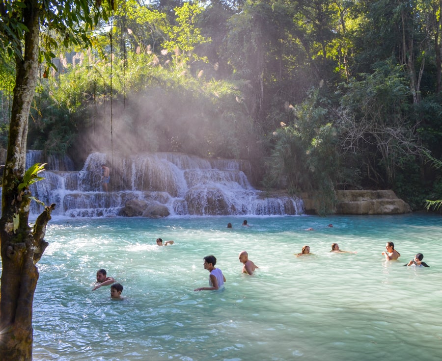 Kuang Si Waterfalls